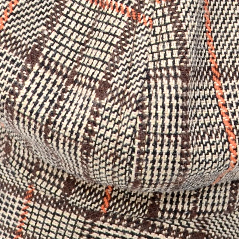 Кепка газетчика для мужчин и женщин восьмиугольные шляпы в клетку Повседневная