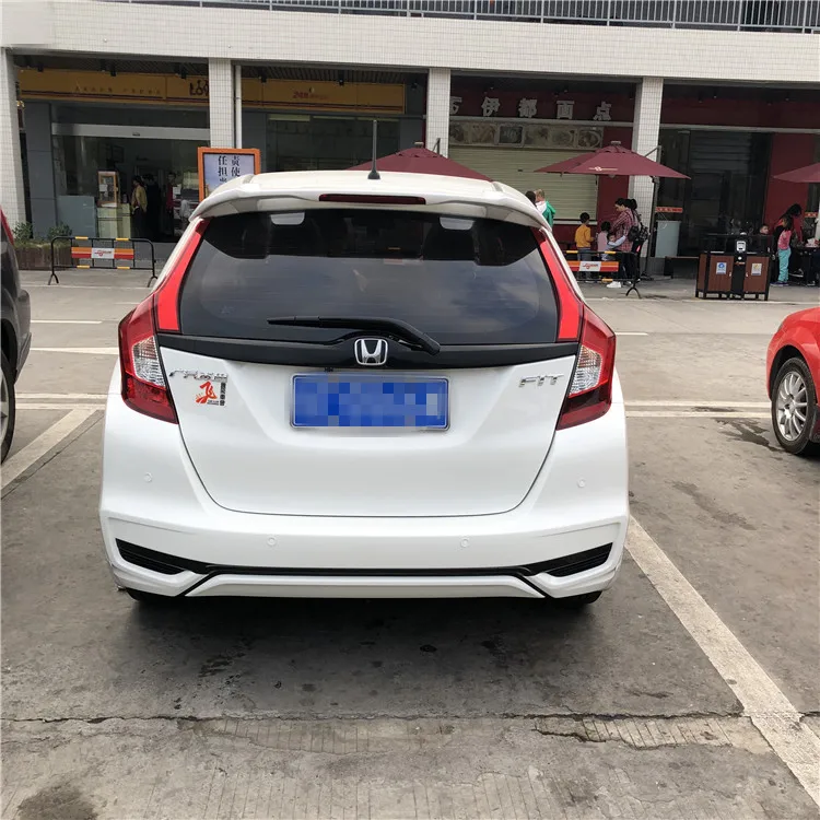 Спойлер для Honda fit jazz 2018-2019 RSDD АБС-пластик цветной задний спойлер автомобиля |