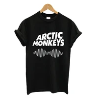 2021 new arrived arctic monkeys t shirt women cotton streetwear vintage tshirt women harajuku hip hop tee basic t shirt hipster