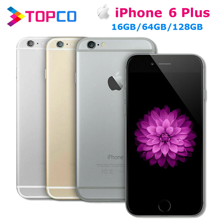 IPhone 6 Plus 16 Гб/64 Гб/128 Гб мобильный телефон разблокированный оригинальный