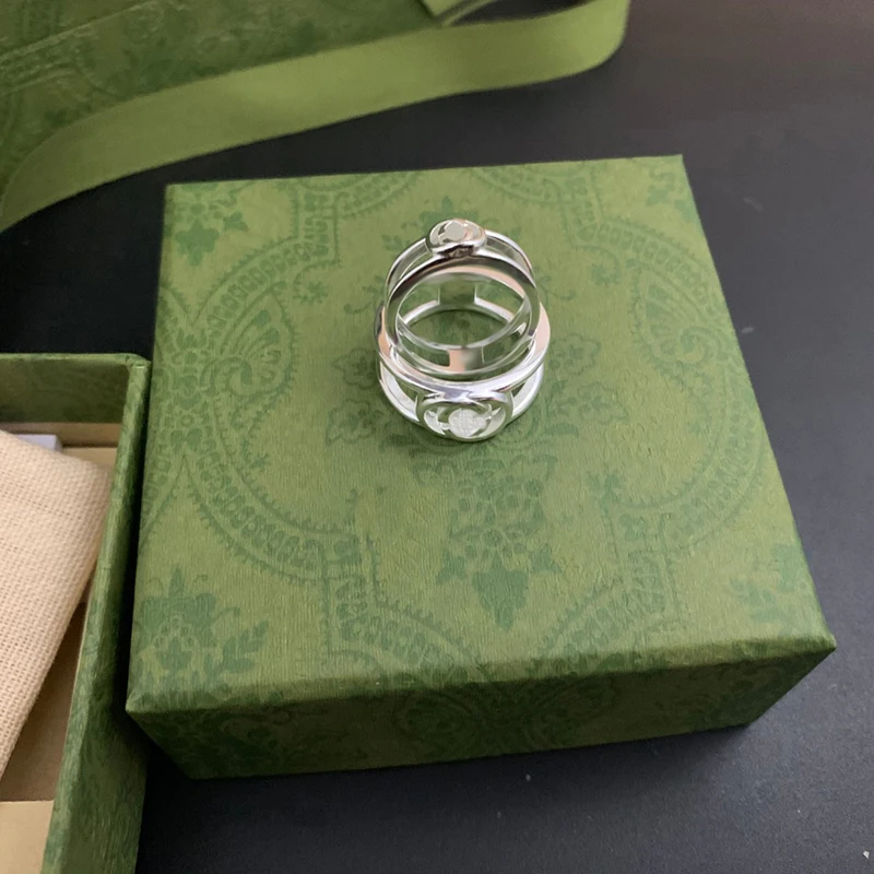 Женское кольцо из серебра 925 пробы с подарочной коробкой | Украшения и аксессуары