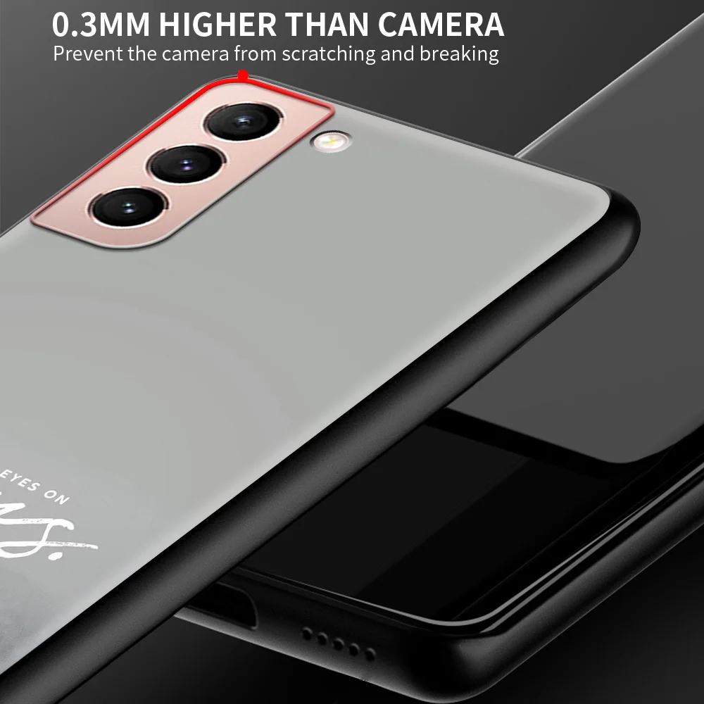 

Phone Case For Samsung Galaxy S20 FE S21 Ultra 5G S8 S9 S10 Plus Faith Christian Religious Jesus Bumper Shell Cover Coque Fundas