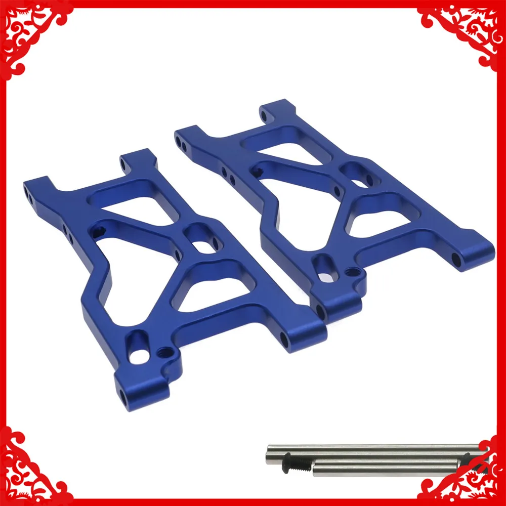 Сплав алюминия 2 шт обработанный передний нижний рычаг подвески a-arms для rc хобби