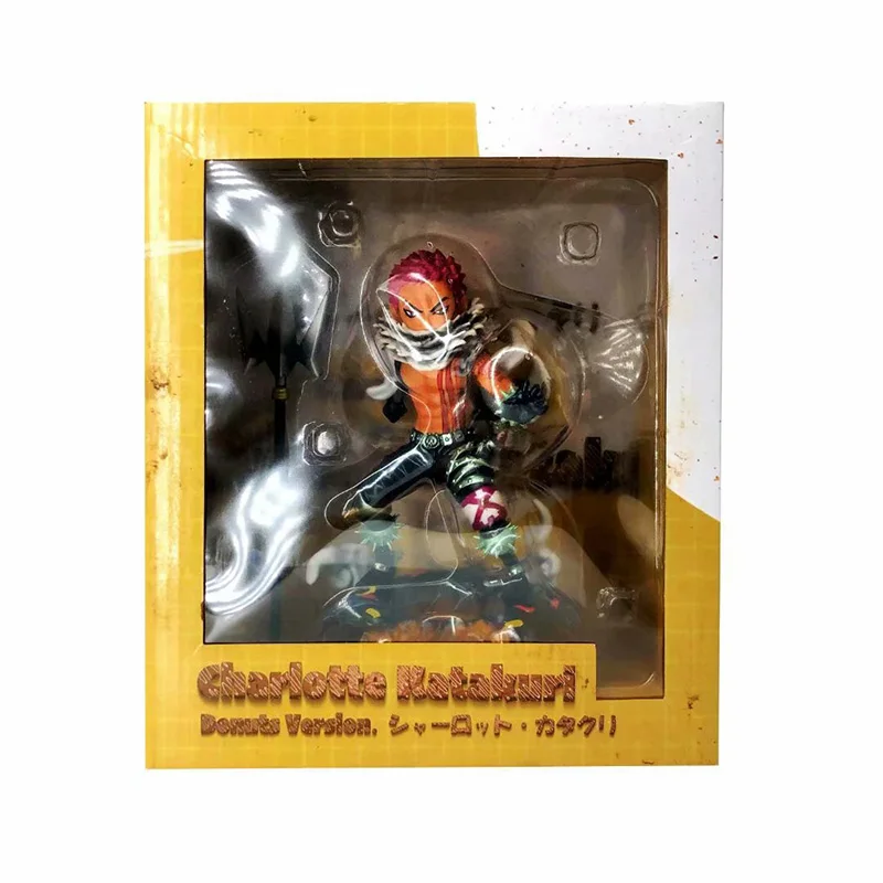 

New 18CM Japanese Anime One Piece Charlotte Katakuri Anime Figure King Of Artist PVC Action Figure Collectible Model Doll Gift