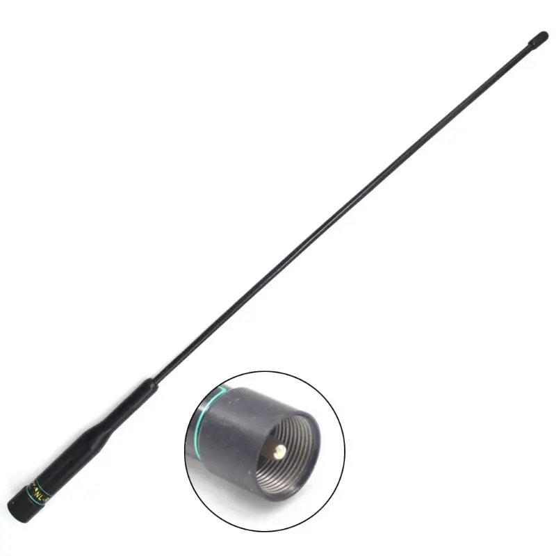 

Original Flexible NAGOYA NL-R3 Car Mobile Two Way Radio Antenna Dual Band 144/430 MHz 2.15/4.5 dB High Gain UHF PLug PL-259