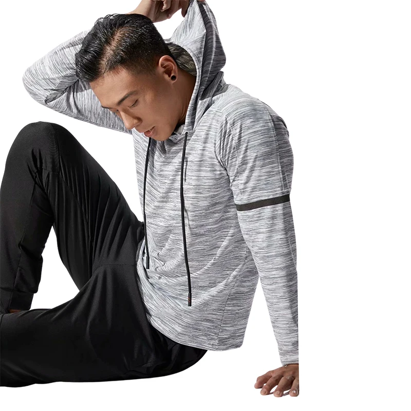 

men's Sweatshirt hoodies stretch fitness men's uniform Sweatshirt long-sleeved casual Slim Fit Hoody high-quality men hoodies