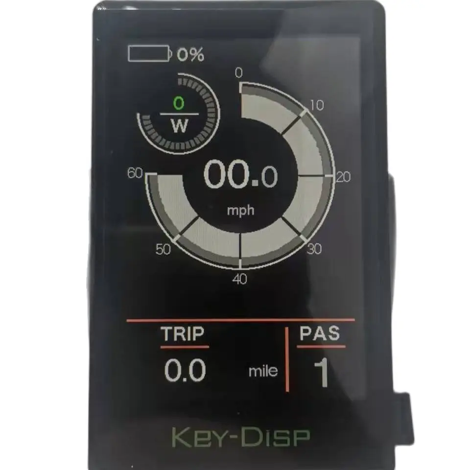 

Himiway Cruiser Electric Bike Display updated colorful screen LCD E-bike Monitor Bicycle Replacement Parts plug and play