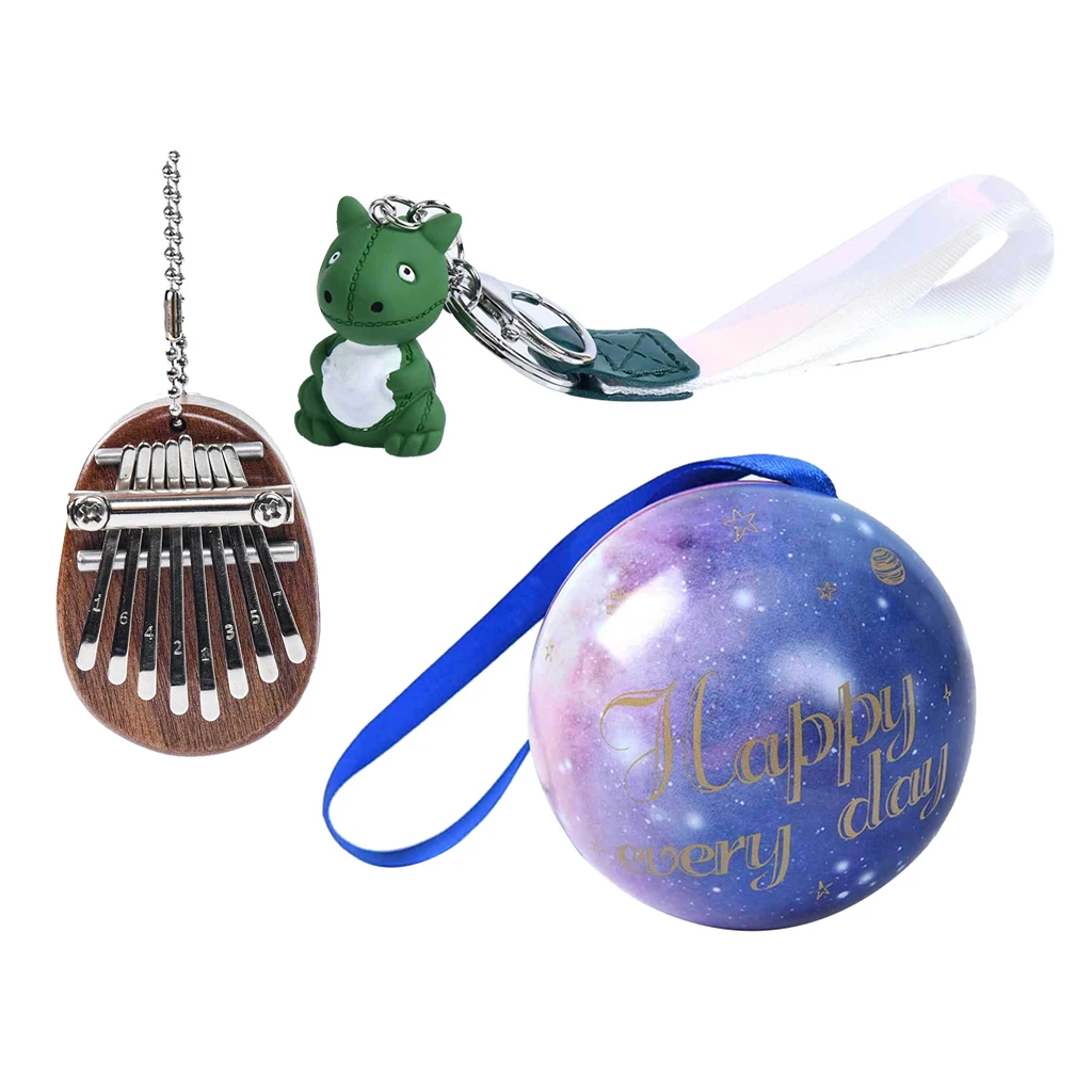 Мини калимба 8 клавиш изысканное Пальчиковое пианино для большого пальца