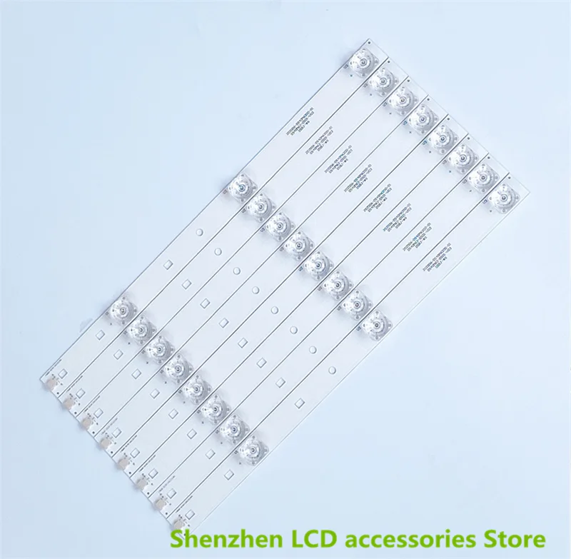 

LED Backlight Lamp strip 3 lamp For 202006-DS40M6200-01 DS40M62-DS01-V02 V03 DSBJ-WG B40C61 40X 3V LED