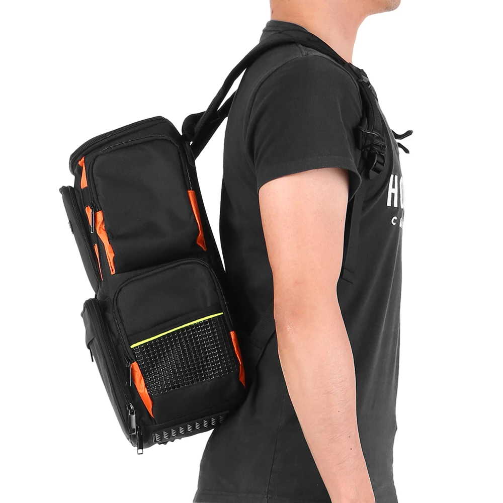 Lixada Рыбалка рюкзак Водонепроницаемый рыболовная наживка катушка сумка