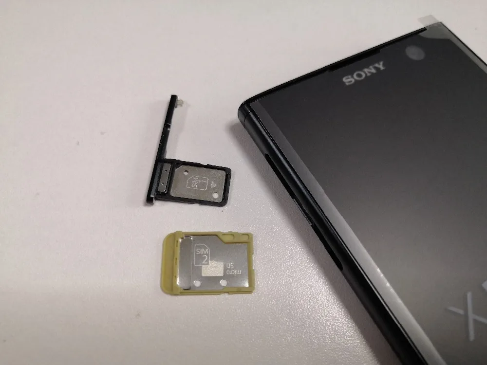 Разблокированный мобильный телефон Sony Xperia XA2, четыре ядра, 5,2 дюймов, 3 ГБ ОЗУ, 32 Гб ПЗУ, камера 23 МП, LTE 1080 P, две sim-карты