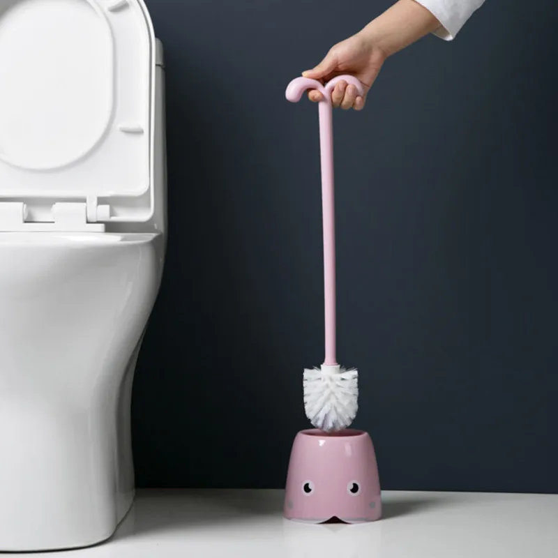 

Щетка для чистки туалета, аксессуары для чистки ванной комнаты, щетка для туалета, инструмент для быстрой очистки, напольная щетка для чистк...