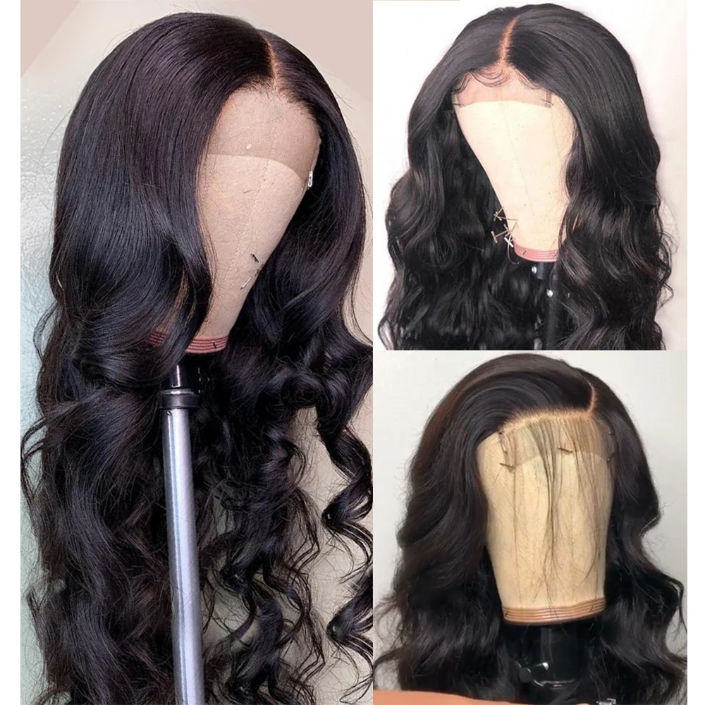 Аманда T1b/розовый Омбре боб парик кружевные передние предварительно собранные