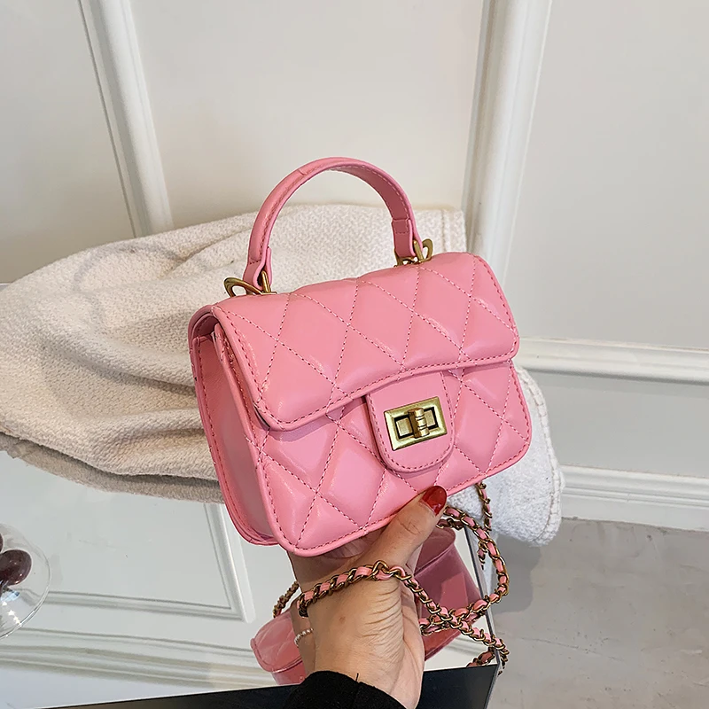 

Роскошные мини-сумки, женские сумки, дизайнерская сумка через плечо с ромбовидной цепочкой, женская маленькая сумка-мессенджер, сумки-тоуты...