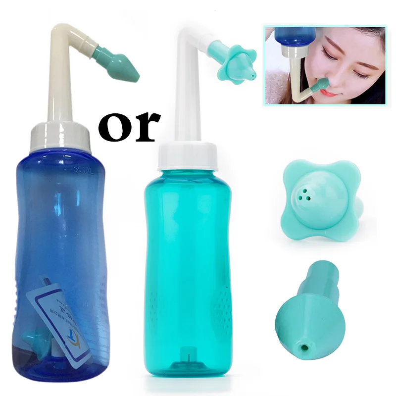 300ml Neti Pot Adults Children Nose Wash Nasal Bottle Avoid Allergic Rhinitis Nasal Cleaner Irrigation Protector