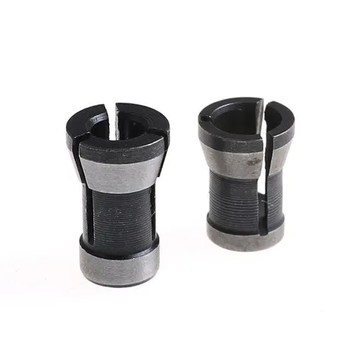 

2pcs High Precision Collet Chuck Set 6.35mm 8mm Engraving Trimming Machine Electric Router For Machinery Manufacturingr