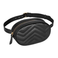 waist pack fanny pack for women 2022 belt bag crossbody bags pu leather casual chest packs ladies wide strap message bag