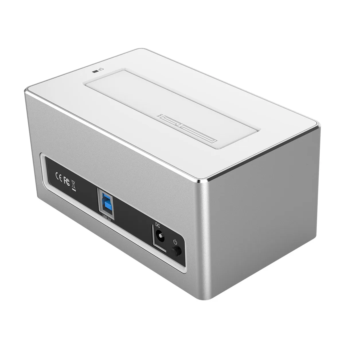 Чехол для жесткого диска ORICO 2,5 3,5 '', док-станция для жесткого диска SATA-USB 3,0, корпус для жесткого диска с поддержкой UASP, алюминиевый чехол для жесткого диска, без инструментов, SSD