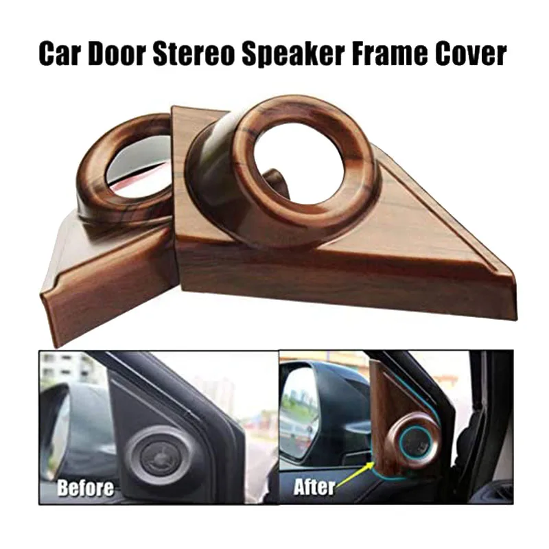 2 шт. Автомобильная Порошковая стерео акустическая рамка для Honda CRV CR V 2017 2018 2019