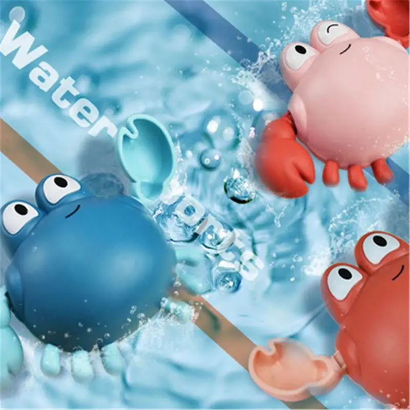 

Wind Up Crab Bath Toy Swimming Crab For Baby Toddler Bath Time Shower Boys Girls