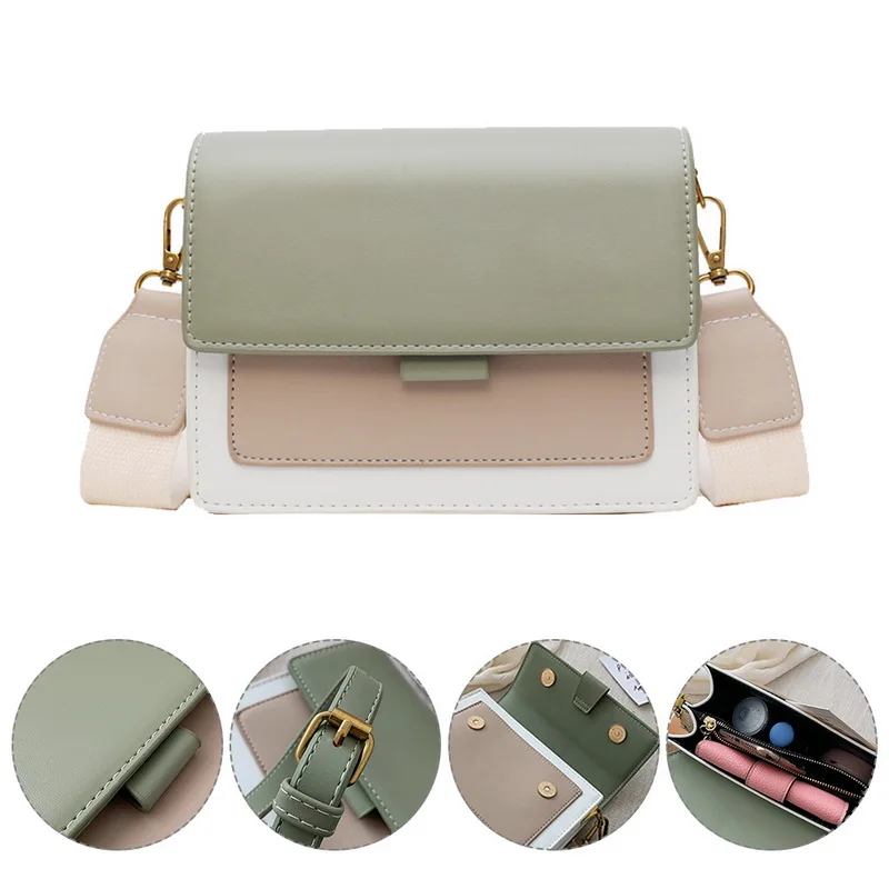 women bag Women's handbag single shoulder adjustable crossbody strap metal small square bolso mujer | Багаж и сумки