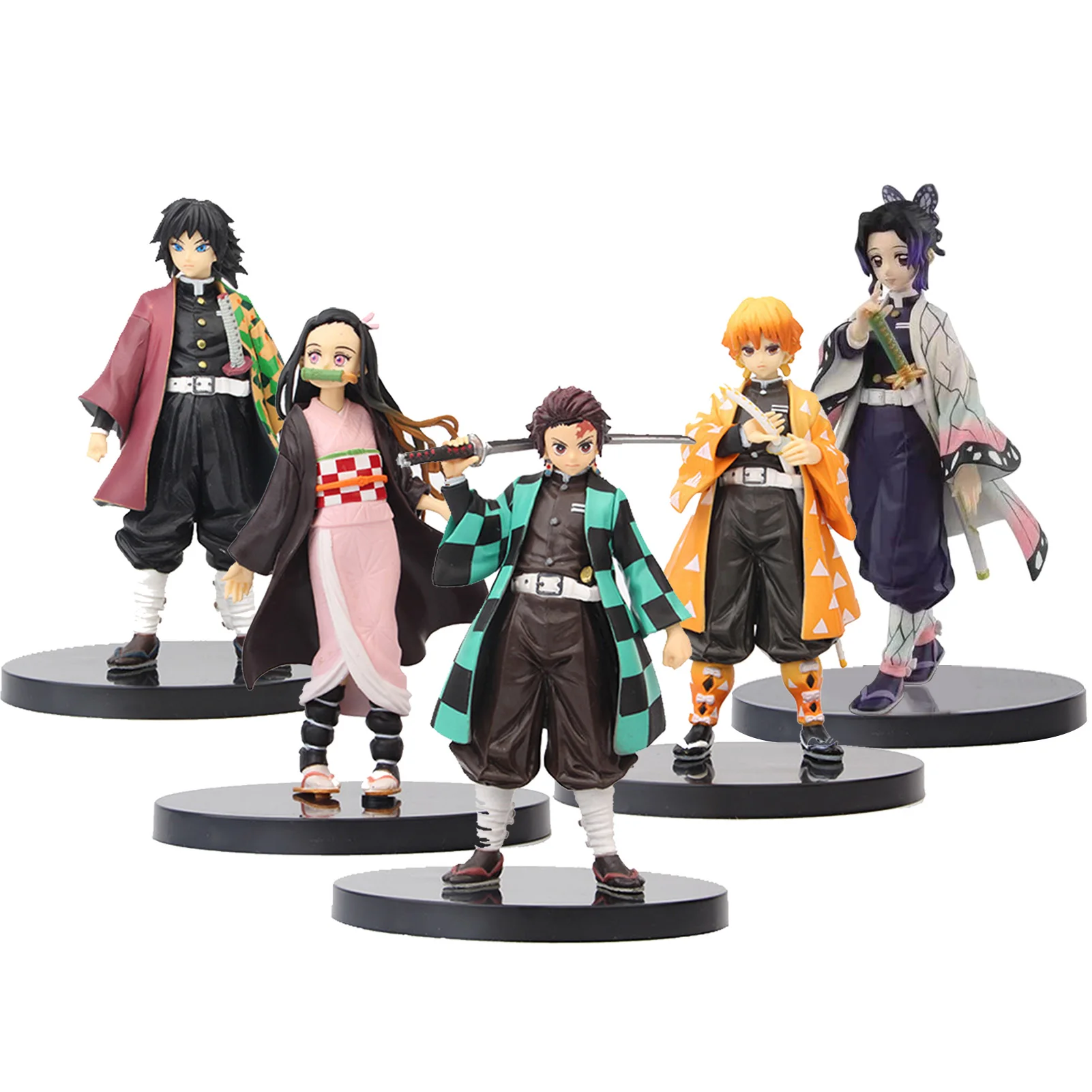 Экшн-фигурки из японского аниме рассекающий демонов модель Kimetsu no Yaiba игрушка ПВХ