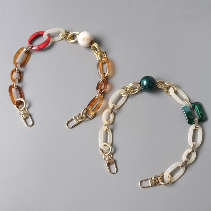 

Сменный акриловый ремешок для ручной работы, пляжная сумка-мешок, ручки для сумок, сумки с ручкой сверху, кошелек