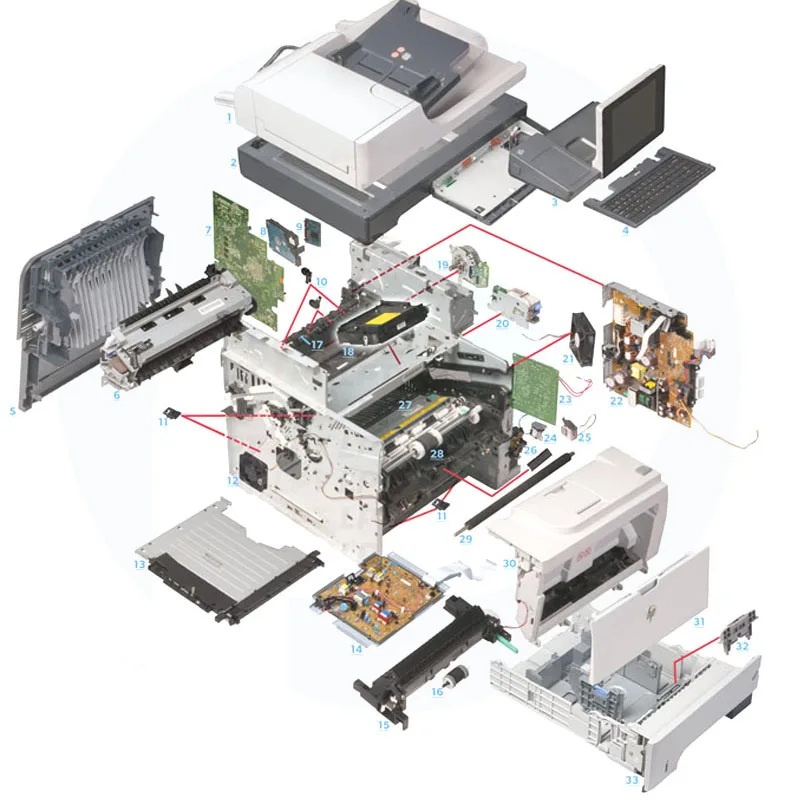 

Original New For HP P3015 M525 M521 P3005 M3035 M3027 Serise Senoliend tray'2 RK2-1492 RK2-1492-000CN