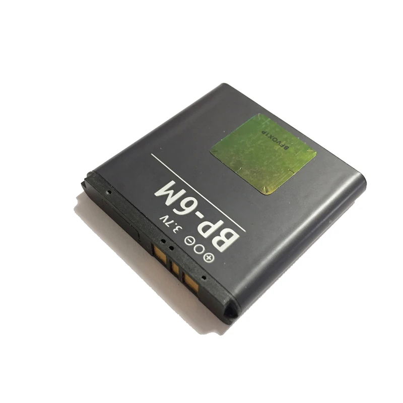 1100 мАч BP-6M литий-полимерный аккумулятор для NOKIA N93 N73 9300 6233 6280 6282 3250 6151 6234 6288 9300i N77 6290