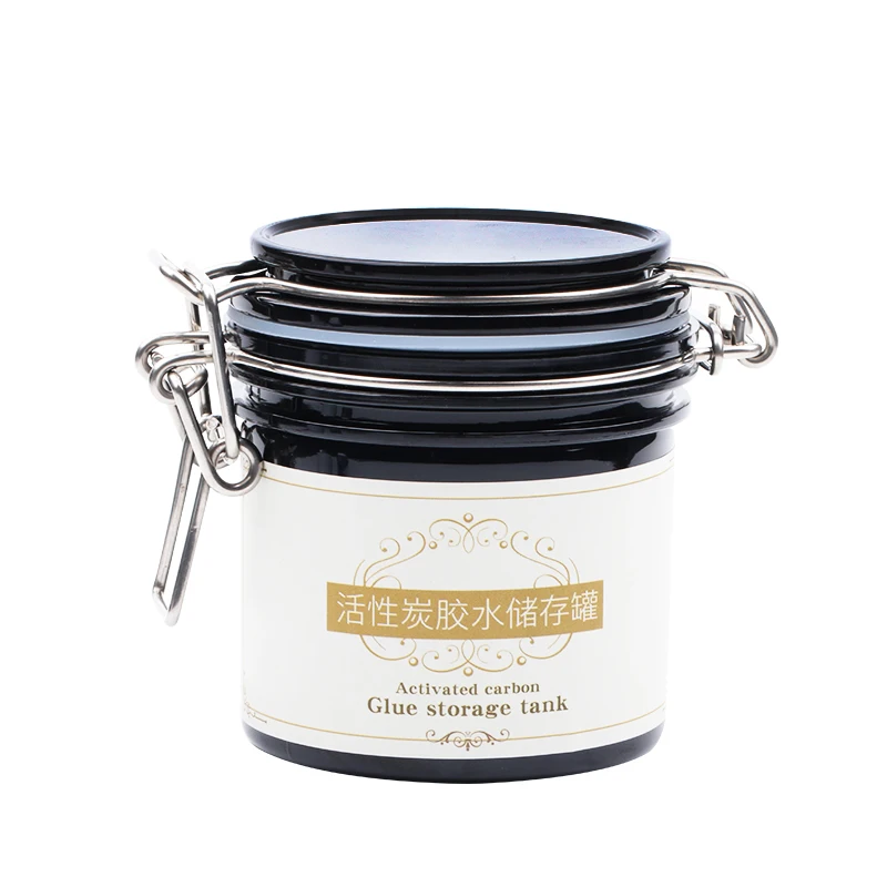 

Резервуар для хранения клея для ресниц, индивидуальная подставка для клея для наращивания ресниц, профессиональный герметичный контейнер ...