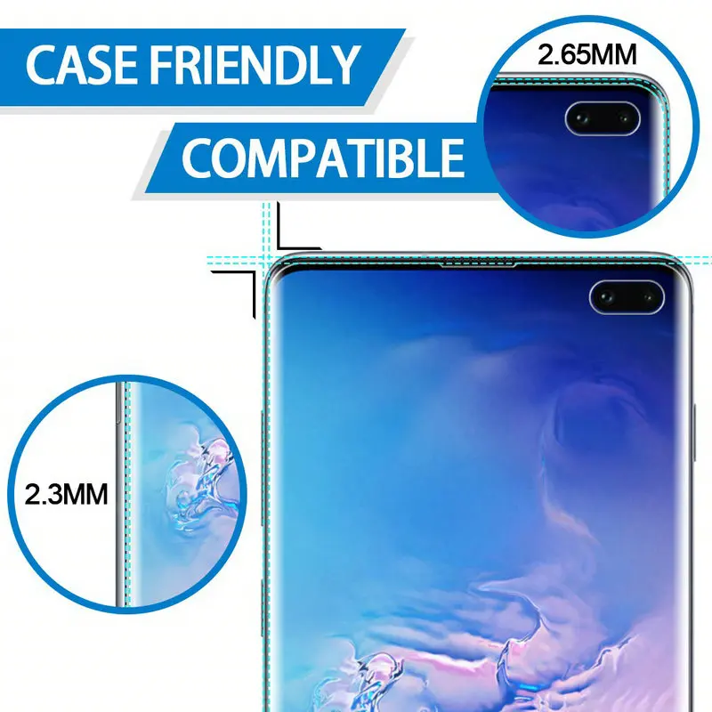 3D полное покрытие Гибкая ТПУ пленка для samsung Note 10 Plus защита экрана samsung Galaxy S10 HD Прозрачная для samsung Note 10 10
