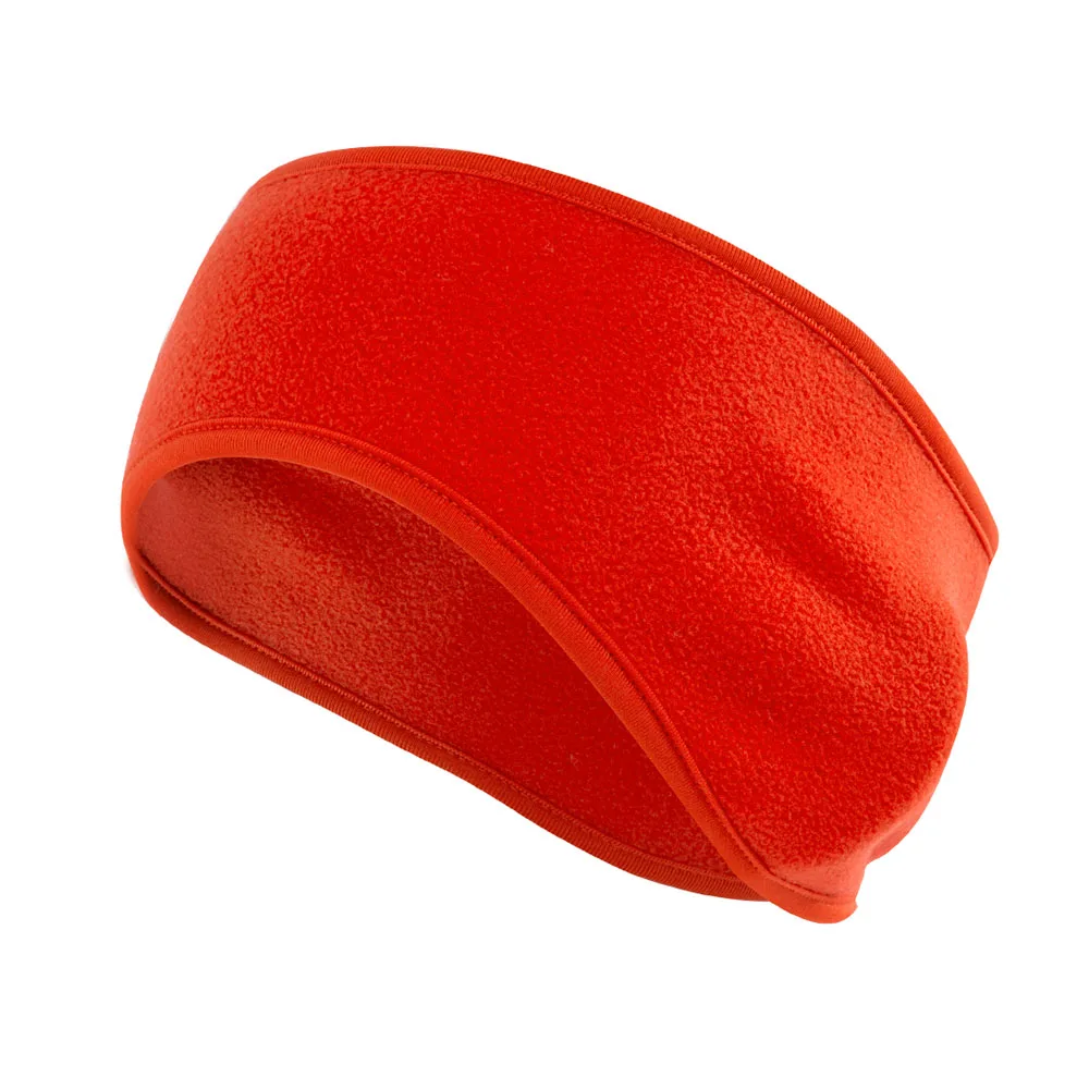 06 Warm Fleece Sweatband Running Sport Fit Yoga Elastic Headband Gym Cycling Tennis Soft Hair Bandage Ear Cover Headscarf Men Girl - Цвет: 06