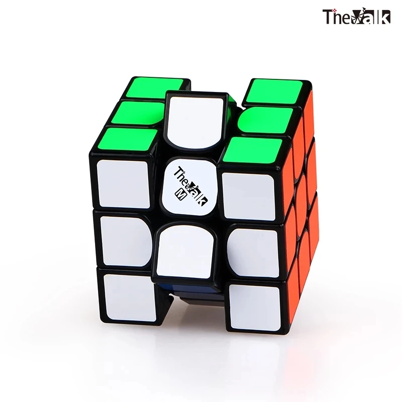 QYTOYS The Valk3 M 3x3x3 Magnetic Magic Speed Cube Stickerless Magnets Puzzle Cubes Valk 3M Educational Toys For Children - "QYTOYS Вальк3 М 3х3х3 магнитный куб скорости с магнитами без наклеек головоломка кубы Вальк 3М образовательные игрушки для де