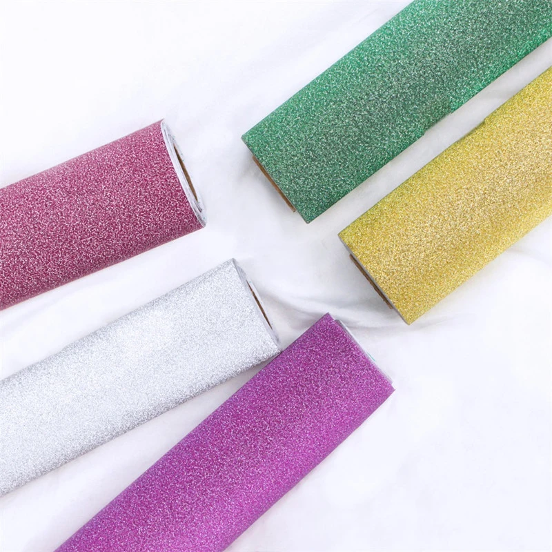 Блестящие самоклеящиеся обои в простом стиле для творчества ремесла дома