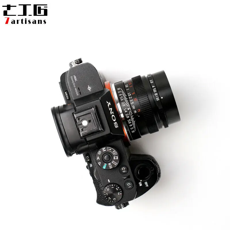 7 ремесленников 35 мм F1.4 полная известность объектив для Sony E NEX a6000 a6300 A6400 A72 A73 A7R2 A7R3