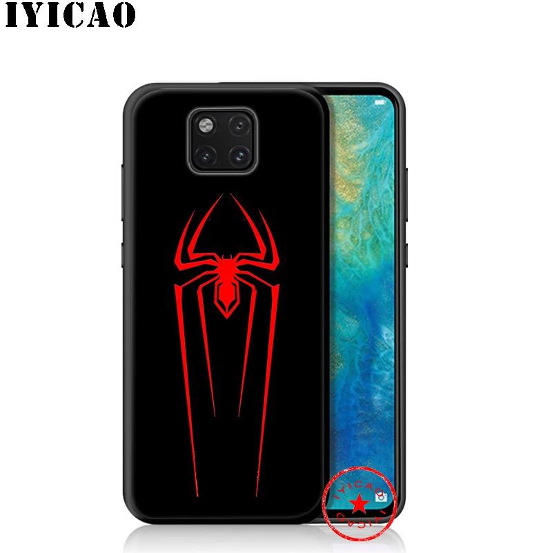 IYICAO Spide Man Marvel Soft Case for Huawei P30 P20 P10 P9 P8 P Smart Z Plus 2019 Lite Pro 2018 2017 2016 TPU |