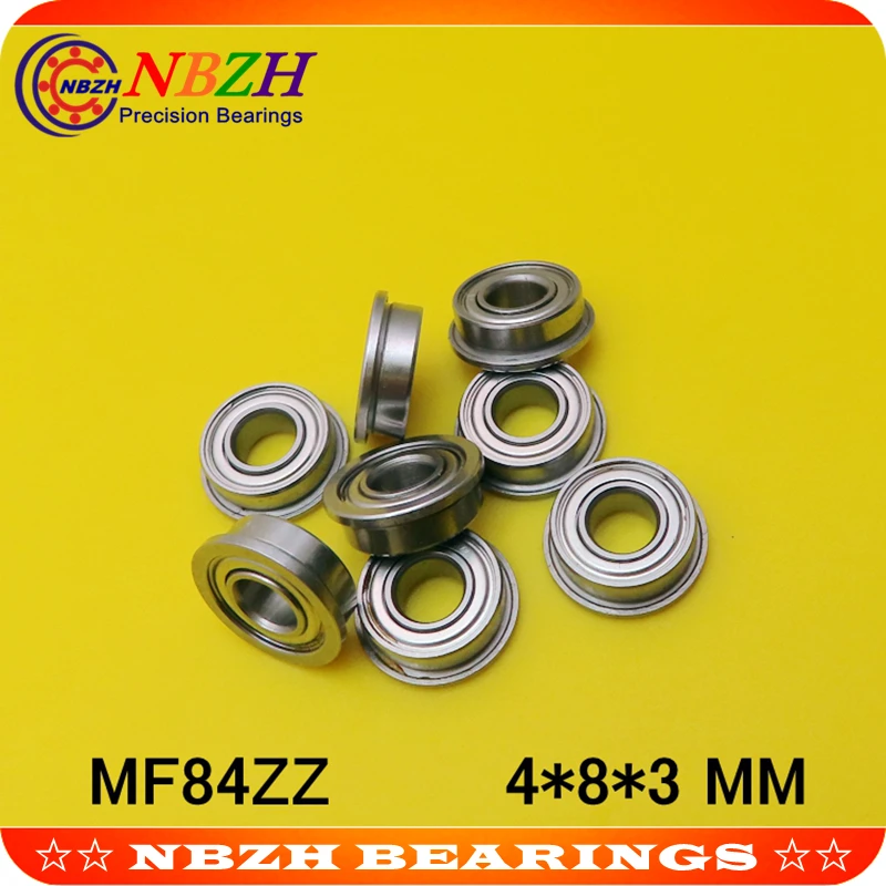 Нержавеющая сталь MF84ZZ SMF84ZZ LF 840ZZ mf84 zz SMF84 ZZ 4*8*9 2*3*0 6 мм фланцевый втулка