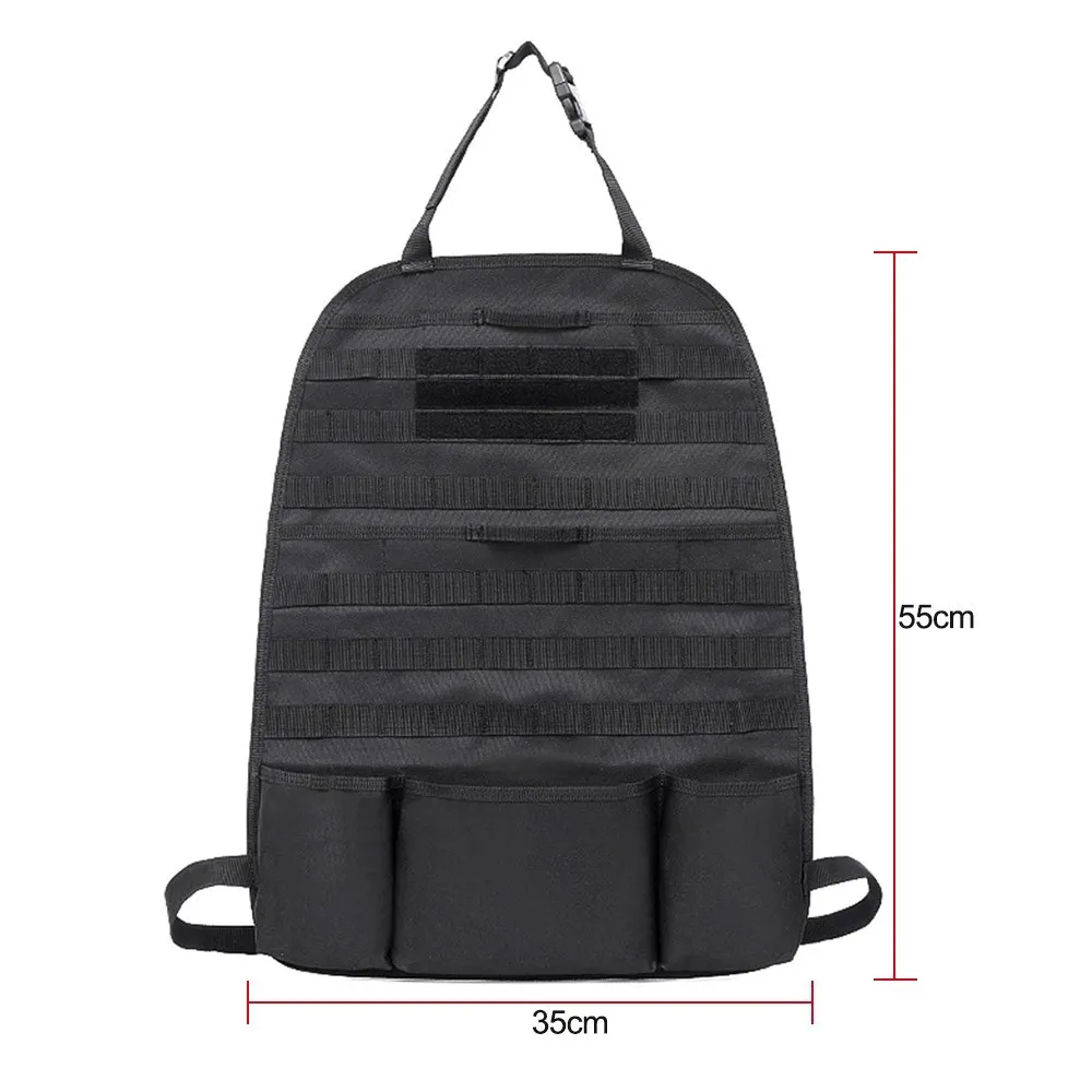 Автомобильный держатель органайзер для задней панели автомобиля многокарманный