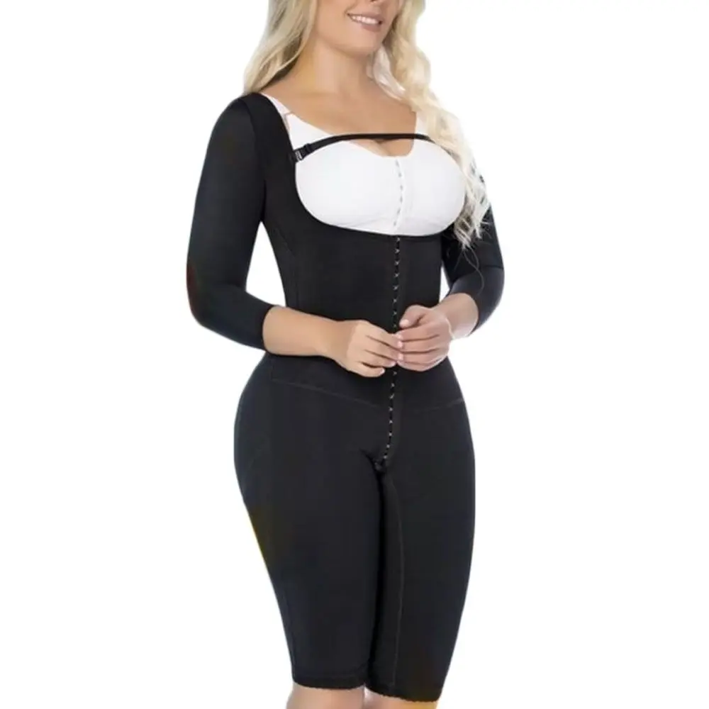 

Women Post-operative Open Chest High Compression Shapers Corset Tummy Control Waist Trainer Butt Lifter Skims Fajas Colombianas