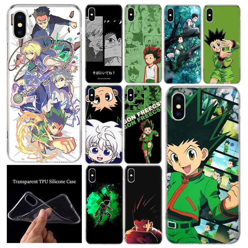 Чехол для телефона Hunter X Gon Freecss Apple iphone 12 Mini 11 Pro XR XS Max 7 8 6 6S Plus + 7G 6G 5 SE Pattern Coqu |