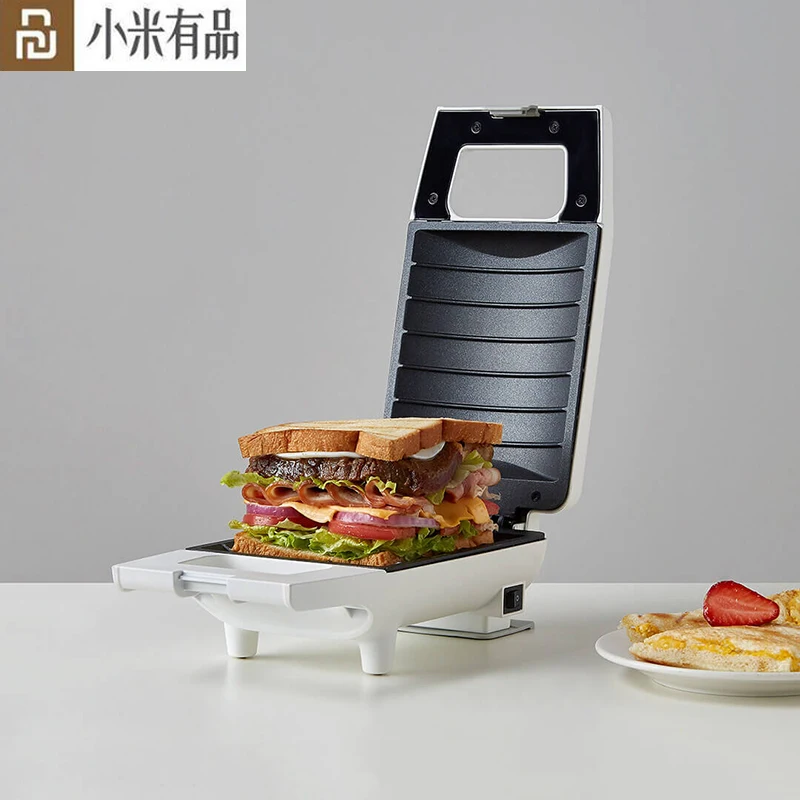 Online Youpin Pinlo Mini Sandwich Maschine Toaster Toast Maschine Küche Frühstück Brot Maker Braten Ei Maker Für Haushalts Geräte