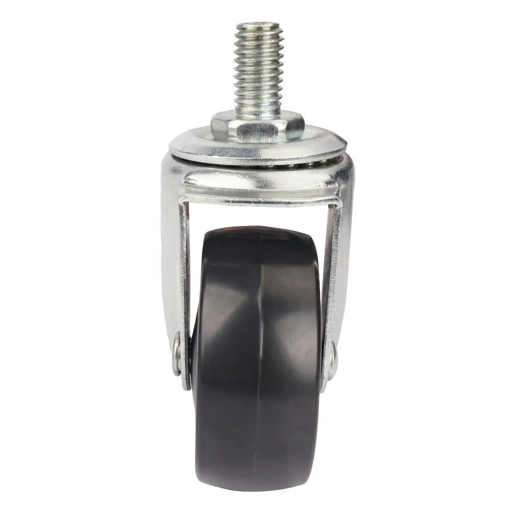 

4 Pcs/Lot 2 Inch Screw Black Pvc Universal Army Green Water Wheel Cleaning Equipment Caster Mute Caster