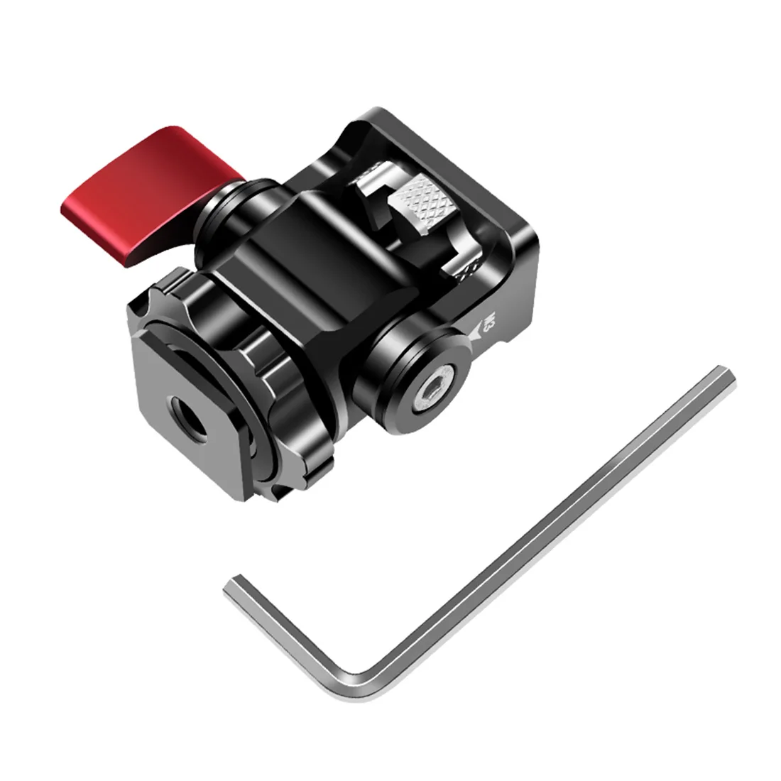 

BGNing 360 Degree Rotatable Mini Tripod Ball head Hot Shoe Adapter 1/4" Screw Mount for SLR Camera LED Flash Monitor Accessories