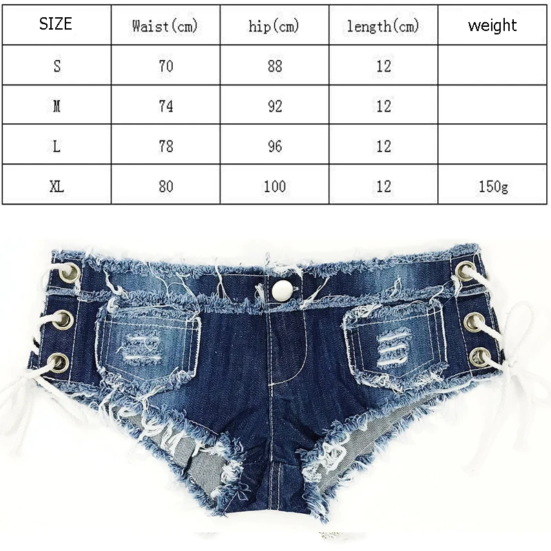Летние короткие джинсовые Модные шорты с низкой талией женские джинсы
