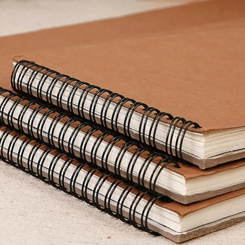 Катушка Sketchbook Kraft Notebook цвета хаки для студентов товары рукоделия бумага