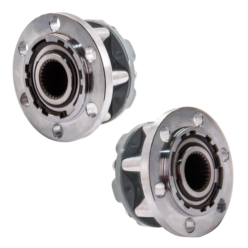 

2pcs Free Wheel Bearing Hub Assembly For Mitsubishi Pajero Triton L200 6 Bolts 28 Splines MD886389