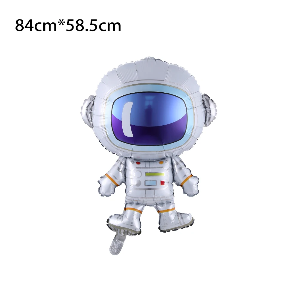 Космос астронавт шары-цифры Фольга НЛО воздушные шары для Мальчик Дети