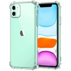 Чехол для iPhone 13, 11, 12 Pro, XS Max, XR, X, 8, 7, 6 Plus, прозрачный