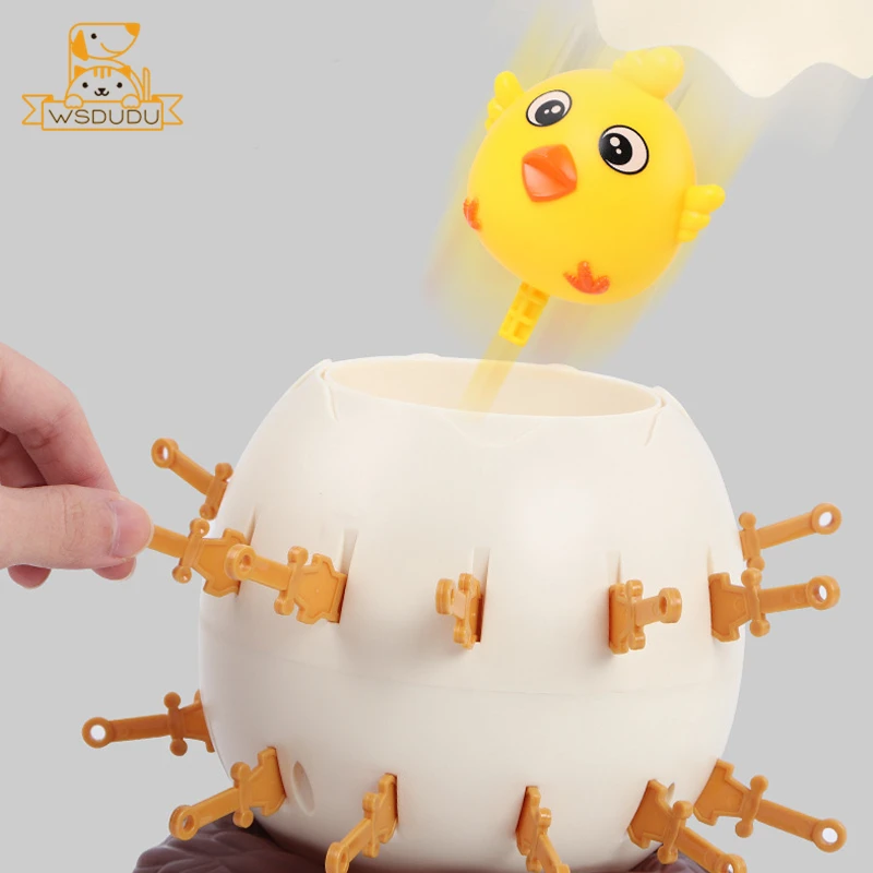 Fright цыпленок цилиндр захватывающий меч прыгающий вечерние интерактивная игра