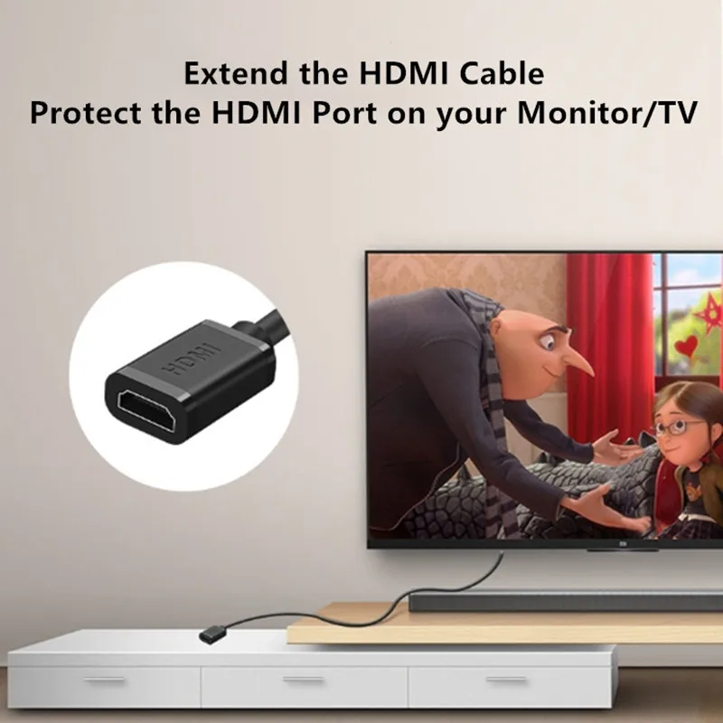 Veggieg Удлинительный кабель, HDMI HDMI2.0 мужского и женского пола Пол смены 1,5 м до 5 м